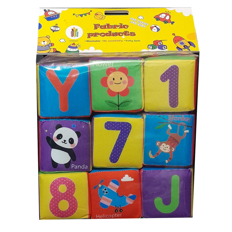 مکعب ابری آموزشی اعداد غنچه ۹ عددی