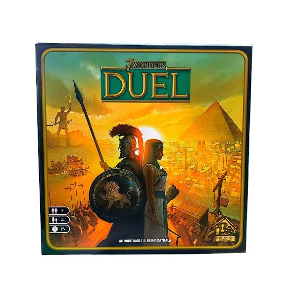 بازی رومیزی عجایب هفتگانه دوئل 7 Wonders Duel فان تایم