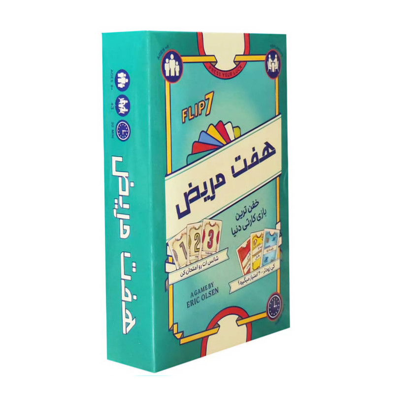 بازی کارتی هفت مریض Flip 7 میپل کینگ