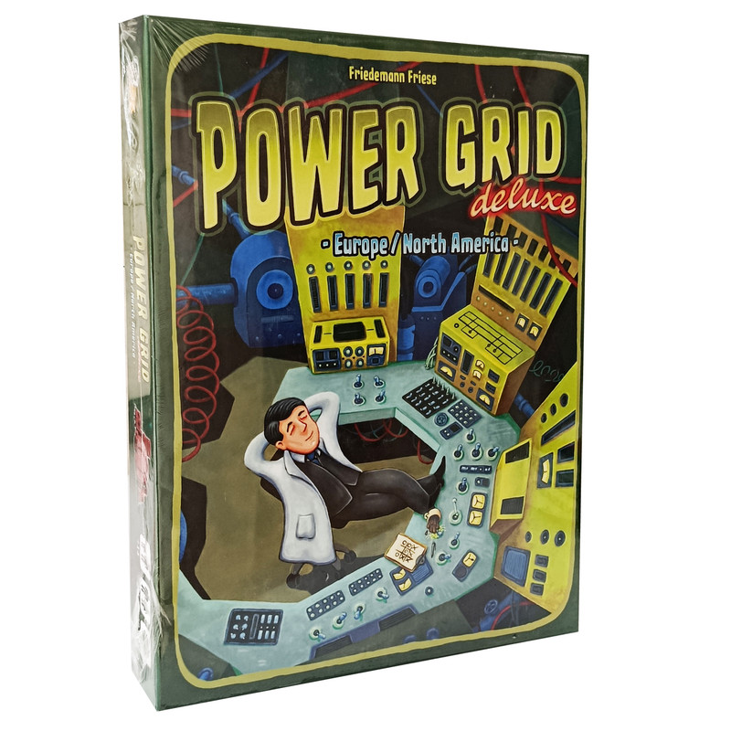 بازی رومیزی شبکه نیرو دولوکس Power Grid Deluxe
