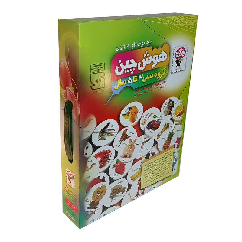 بازی آموزشی مجموعه هوش چین دو تکه زاغک