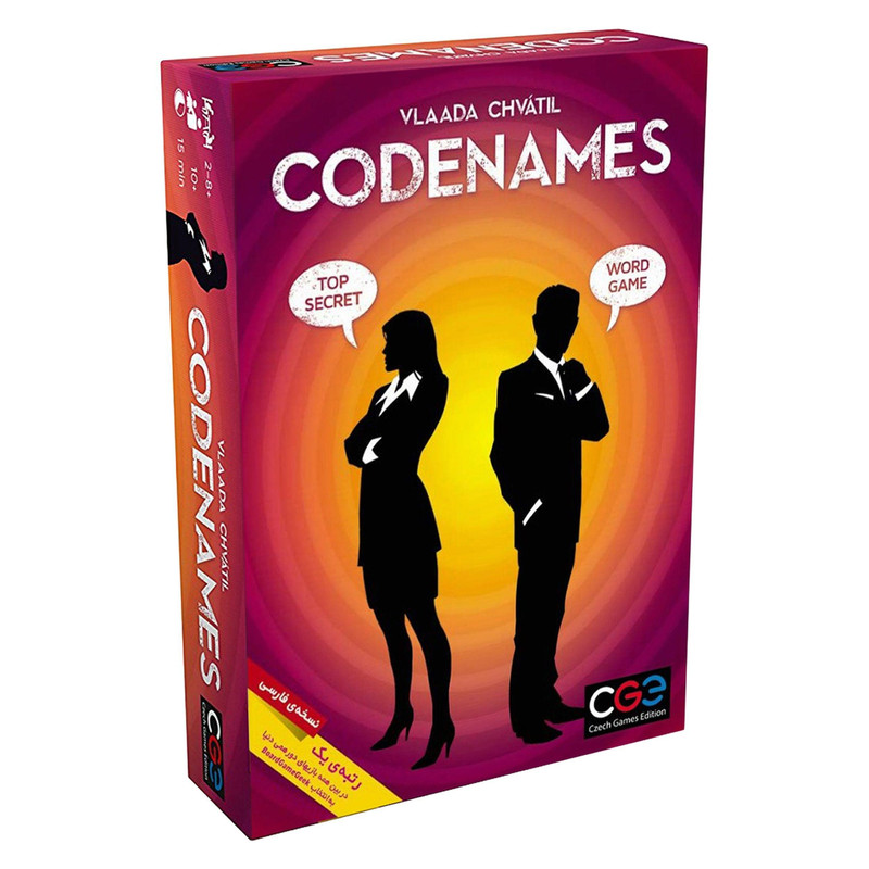 بازی فکری کدنیمز کلمات، نسخه فارسی Codenames